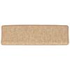 Stair Treads 15 pcs. 65 x 21 x 4 cm Light Brown Rectangular Edge