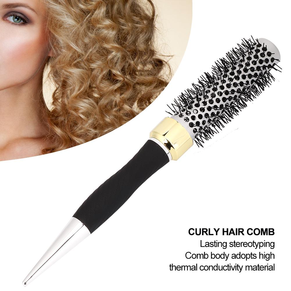 Portable Curly Hair Cylinder Comb Non Slip Hairdressing Comb Brush Styling Tool(S )