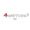AABIN1 3D Car Rear Trunk Fender Grill Metal Chrome Zinc Alloy Emblem Badge Decals For Volkswagen GTI Golf Polo Passat Mk6 MK7 Scirocco