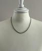 Sexto [Necklace][Surgical Steel] 3Mm Box Chain Necklace Silver