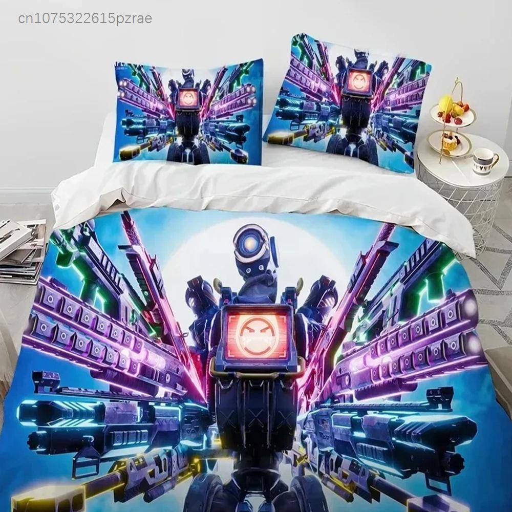A-Apex Legends Game Gamer Cartoon Bedding Set Bedroom Soft Modern Bedspreads Comefortable Duvet Cover Quilt Cover And Pillowcase