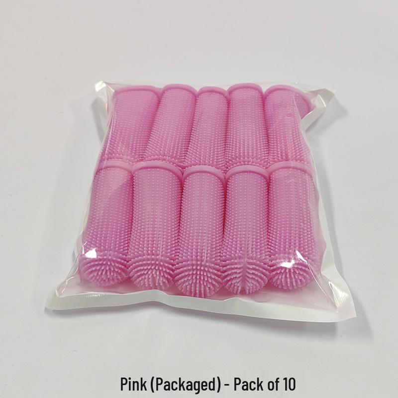 

Питомец Пальчиковая зубная щетка для кошек и собак - Средство для чистки полости рта против зубного камня