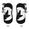 The Night Cat Glasses Case Sunglasses Pouch Travel Fashion Eyewear Organizer Zipper Men Women Eyeglass Cases Cover