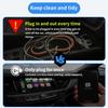 Dual-Channel Wired to Wireless CarPlay & Android Auto AI Box