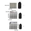 Wind Resistant Outdoor Stove Pipe Tent Heaters Accessory Corrosion Proof Design Camping Equipment for Any Season