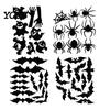DIY Wall Decoration for Novices Halloween 3D Stickers, Self-adhesive Peel And Stick PVC Waterproof Modern Art Apartments Ghost/Bat/Spider Decals Home