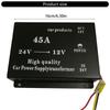 Truck Voltage Converter 45A, Efficient 24V To 12V Power Adapter With Safety Features For Vehicle Electronics Equipment