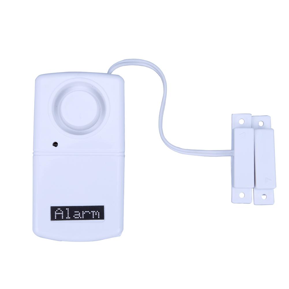 

Mini Alarm Sensor Detector Battery Powered Sticky Window Magnetic Alarm System 95Db Loud Voice Easy Installation for Home Office