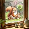 Self-adhesive Wall Stickers Waterproof Scratch-Resistant Wall Decals PVC Removable Window Clings for Bathroom Kitchen Living Room Bedroom Decor