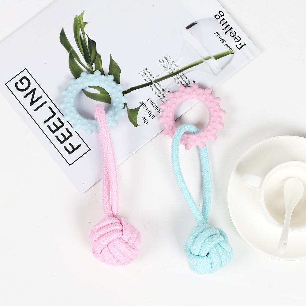 Durable TPR Dog Teething Stick: Bite-Resistant, Self-Play, Boredom Relief Toy