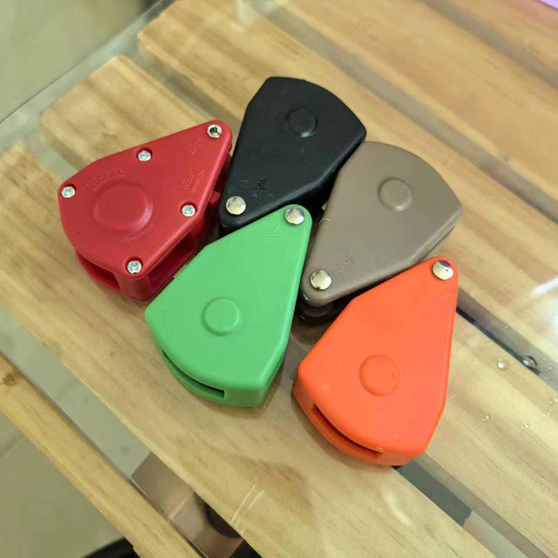 Outdoor Metal Pulley Rope Tensioner for Tent Canopy