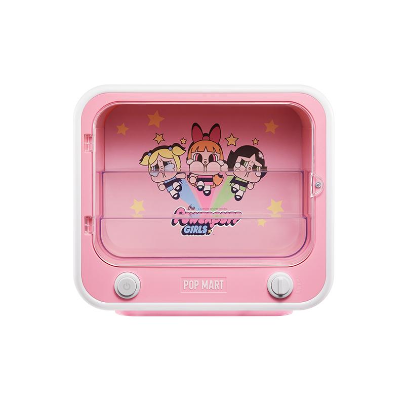 New POP MART Crybaby Television Display Case Model Accessories 32.5cm PPMT-2403-0013