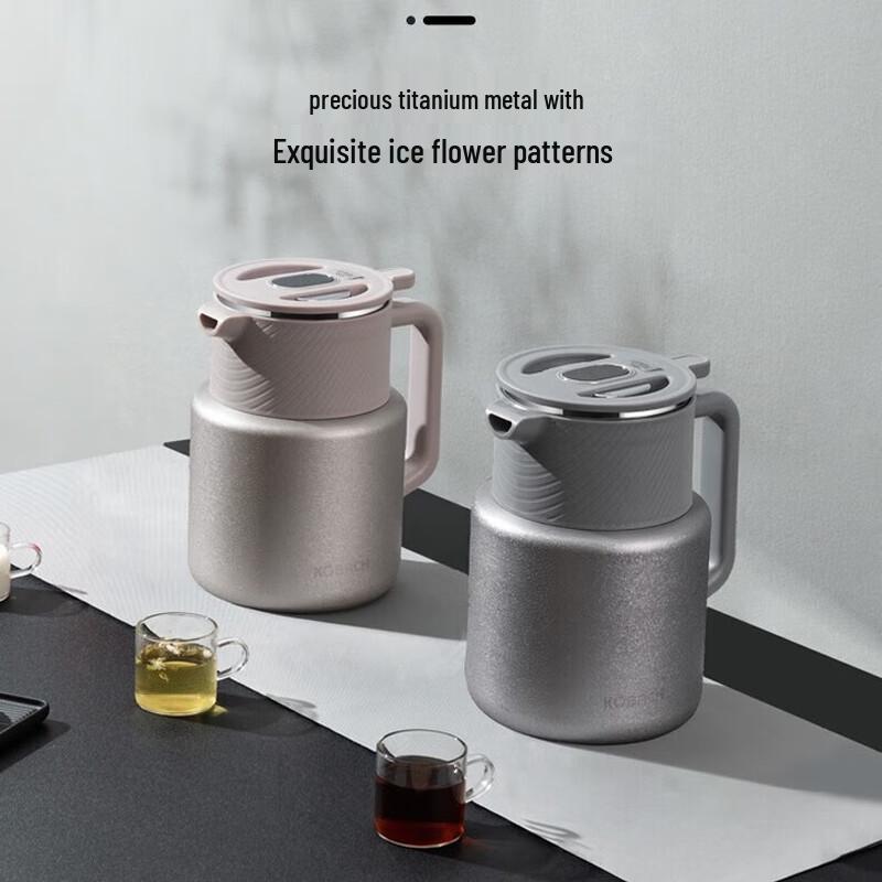 Kangbach 1.5L Smart Temp Titanium Thermal Teapot