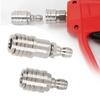 High-pressure Cleaning Machine 1/4 Self-locking Stainless Steel Connector Garden Watering Nozzle Connector Clamp Accessories
