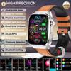 2025 New High-end Laser Detection Health HD Smart Watch Men ECG+PPG Precise BP Fat Uric Acid Call Sports Pulse Tracking Watche