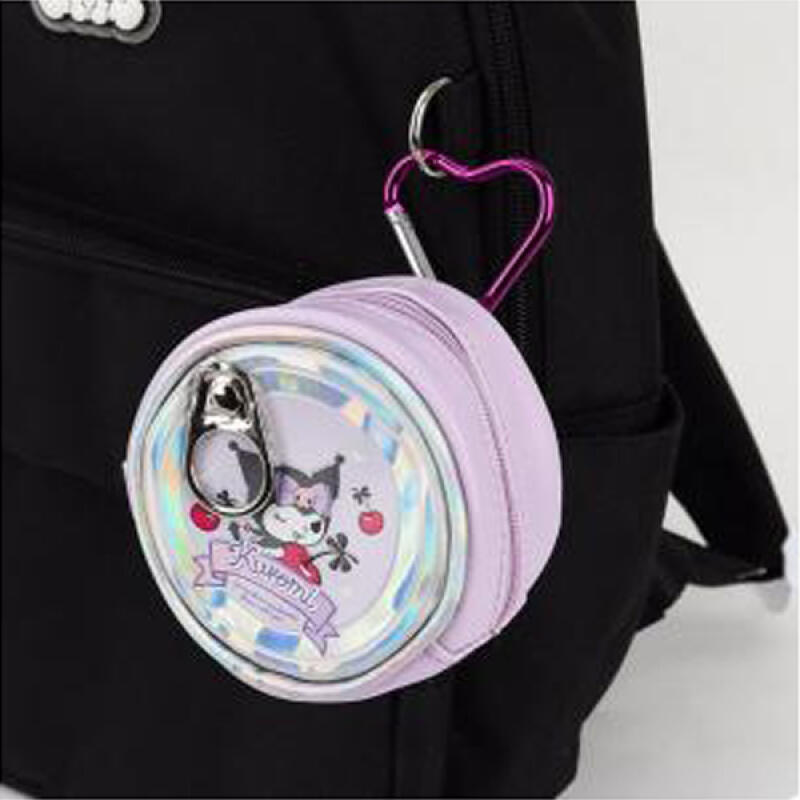 Kuromi Fruit Can Pouch Keychain
