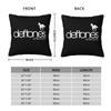 Deftones Album White Pony Kissenbezug Polyester Leinen Samt Kreativ Reißverschluss Dekorative Kissenhülle Zimmer Kissenbezug