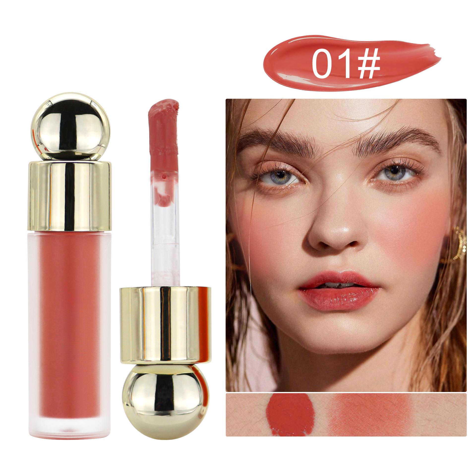 

5 цветов матовые жидкие румяна легко наносятся стойкие водостойкие натуральные кремовые оранжево-персиковые редкие румяна для макияжа