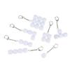 Relaxing Diy Keyboard Keychain Keycap Keys Button Finger Keyboard Cap 1/2/3/4/9Keys Relief Stress Clicker Toy Child Adult
