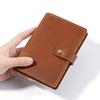 Travel Passport Cover with 6 Card Holder Minimalist Travel Essential Vegan Leather Passport Holder Card Case for Women Men