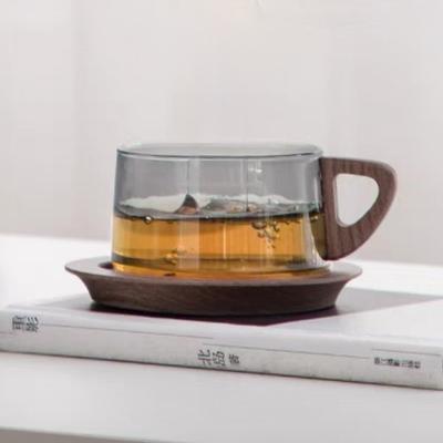 Tazza Dundun da caffè tazze da tè in legno massello tazze mug di lusso tazze da tè da ufficio tè tè set da tè nel pomeriggio.