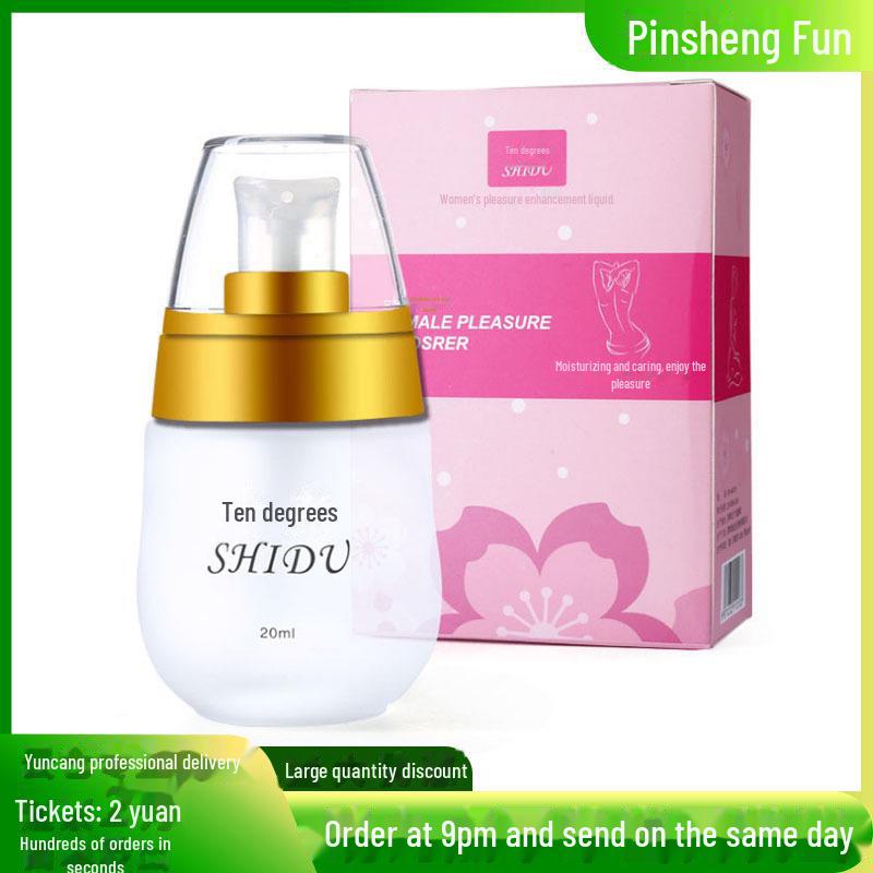 Ten Degrees of Female Orgasm Pleasure Gel and Spray - Adult Sex Toys