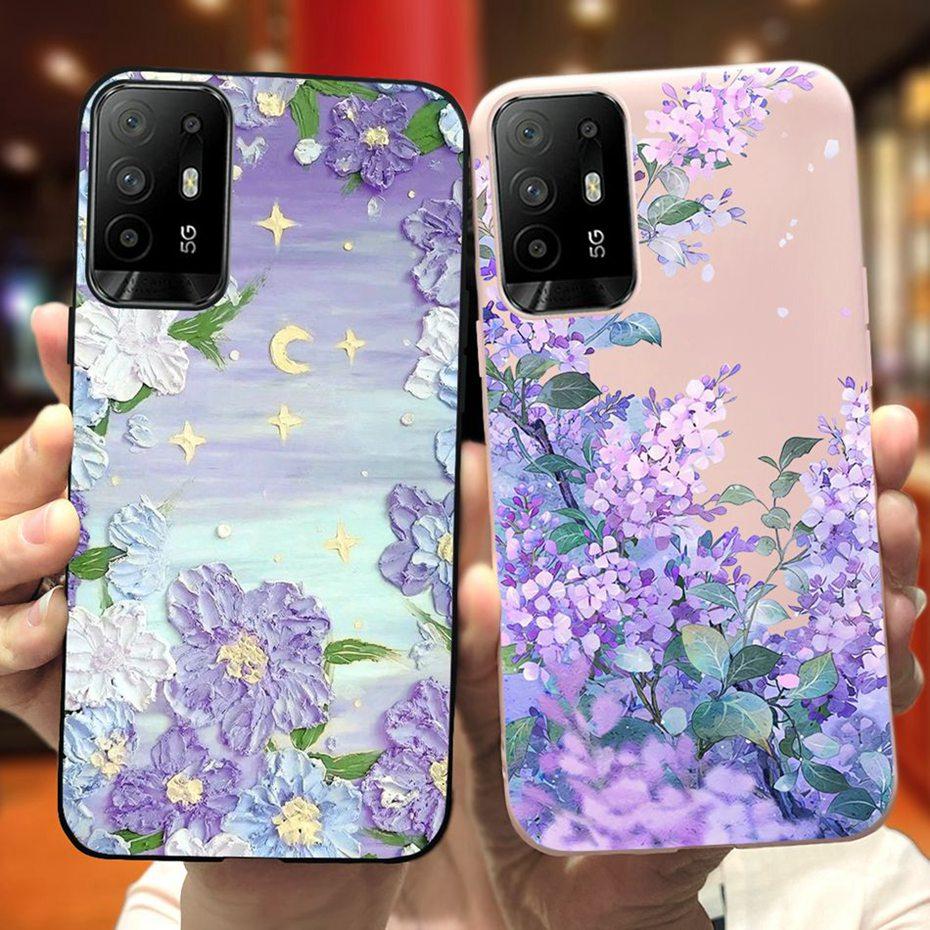 Fashion Case For OPPO Reno5 Z CPH2211 Soft Silicon Shockproof Protective Cover For Oppo Reno 5Z 5G Phone Cases