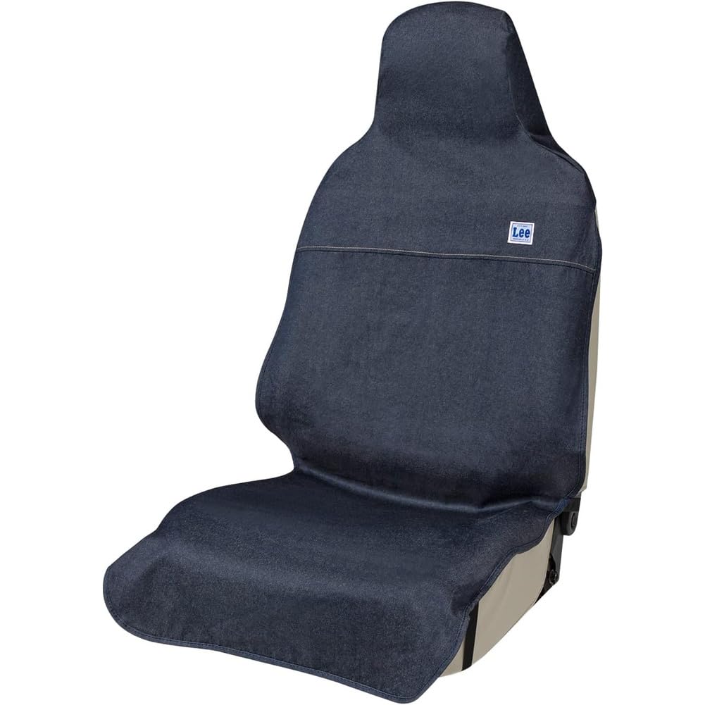 BONFORM Lee Denim Apron Type Seat Covers Front Blue (1 Seat) 4100-10BL