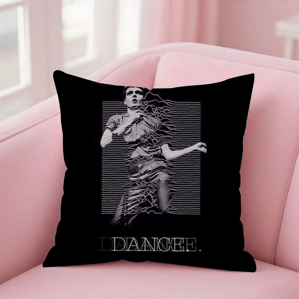 Британская пост-панк группа J-Joy Division Наволочка для подушки Поп-квадратная Наволочка для дивана С Для узора Удобная Подушка подходящая 12x12Inch