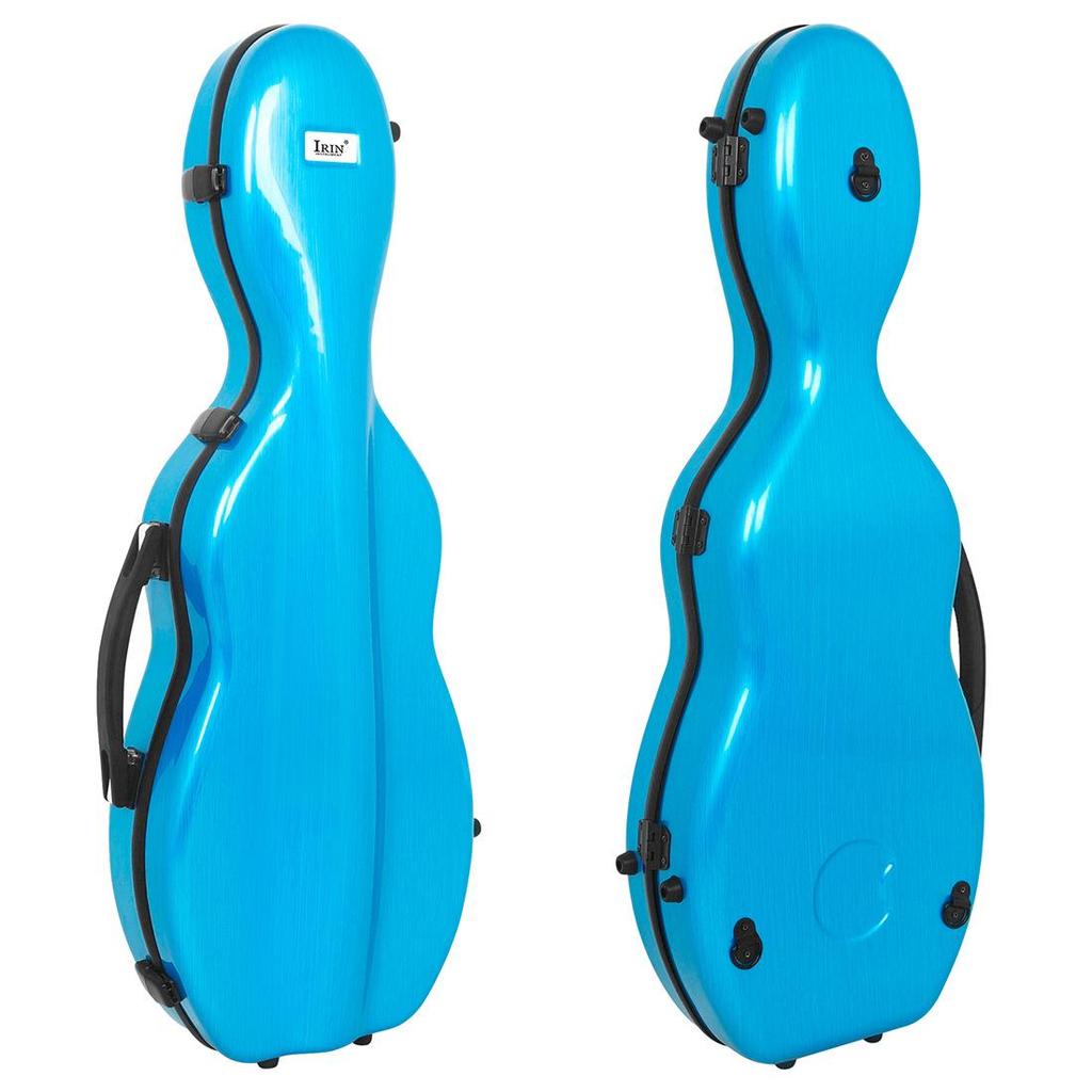 IRIN Lightweight Pressure-Resistant Fiberglass Carbon Fiber Violin Case with Thermometer