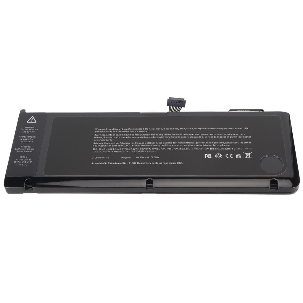 Laptop Battery Replacement for OS X Laptop Pro 15in for MC721 MC723 MB985 MB986 MB985LL A A1286 A1382 Laptop Battery