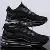 Fashion Men Sneakers Air Cushion Running Shoes Autumn New Mesh Casual Shoes Man Breathable Shoes Soft Sole Lightweight Sports Shoe Tenis