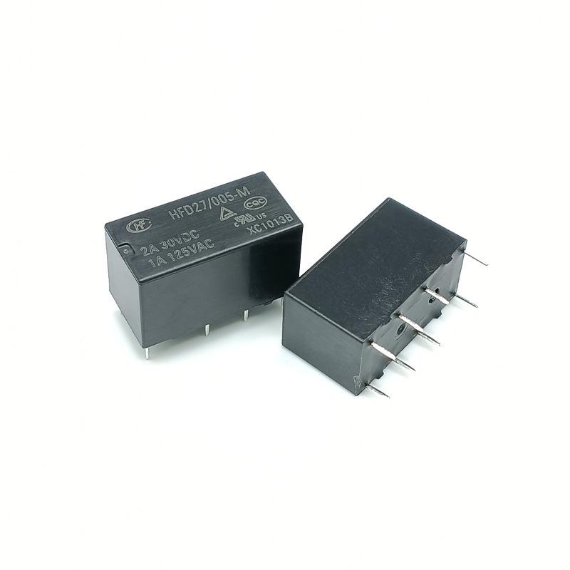 

HFD27 Relay Series: Original HFD27/005-M, Double Pole Double Throw HFD27/012-M, 8-Pin HFD27/024-M 012-M