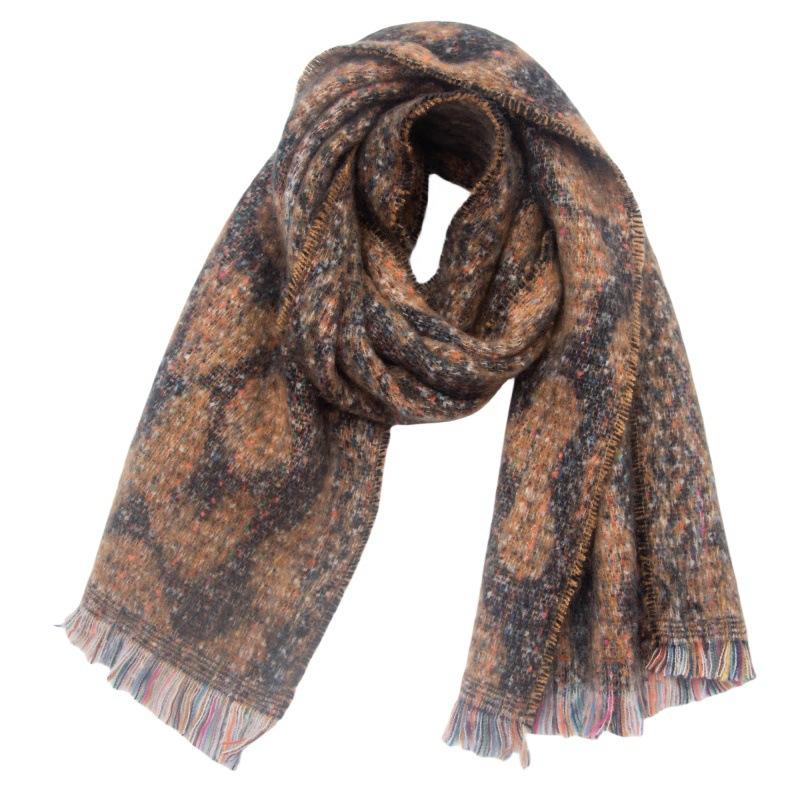 Ladies' New Double-Sided Thickened Versatile European And American Autumn And Winter Scarf, Air Conditioning Shawl