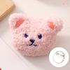 Cute Soft Cute Bear Pin Cartoon Plush Sweet Student Girl Children Uniform Lapel Clothes Hat Brooch Bag Pendant