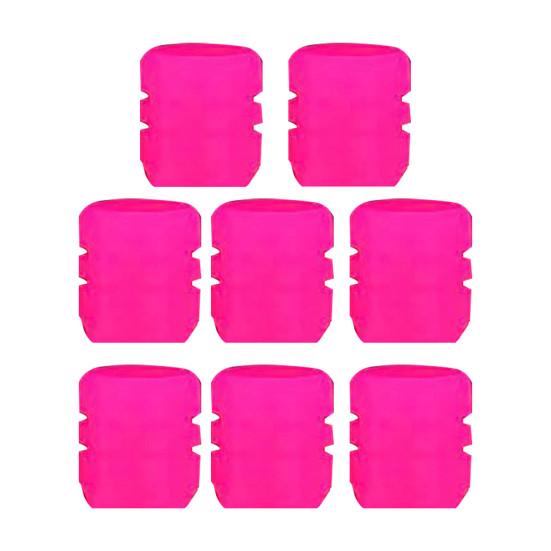 Glow In The Dark Tire Valve Caps Universal Tire Valve Stem Covers for Car Truck SUV Motorcycle Night Safety Lights Dustproof Tire Accessories