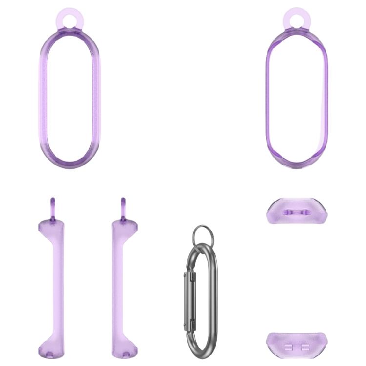 

Smooth Textured Protective Sleeve For AI Voice Recording Device Impact Resistant Structure High Elasticity Easy To Clean фіолетовий/прозорий