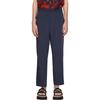 FILA Athletics Casual Pants Men's Navy Blue A11M421605ANV