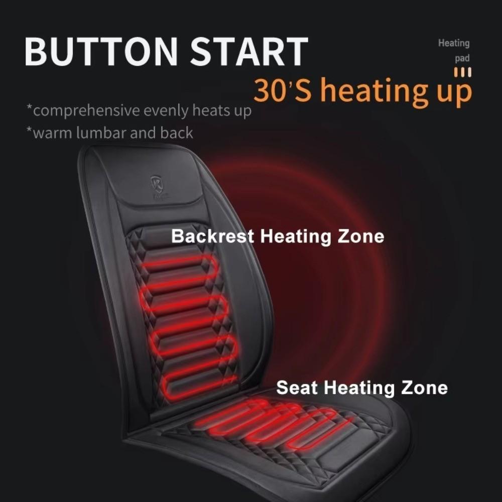 12V Heated Seat Cover Seat Warmer Seat Cover Pads Universal Car Heated Seat Cushion