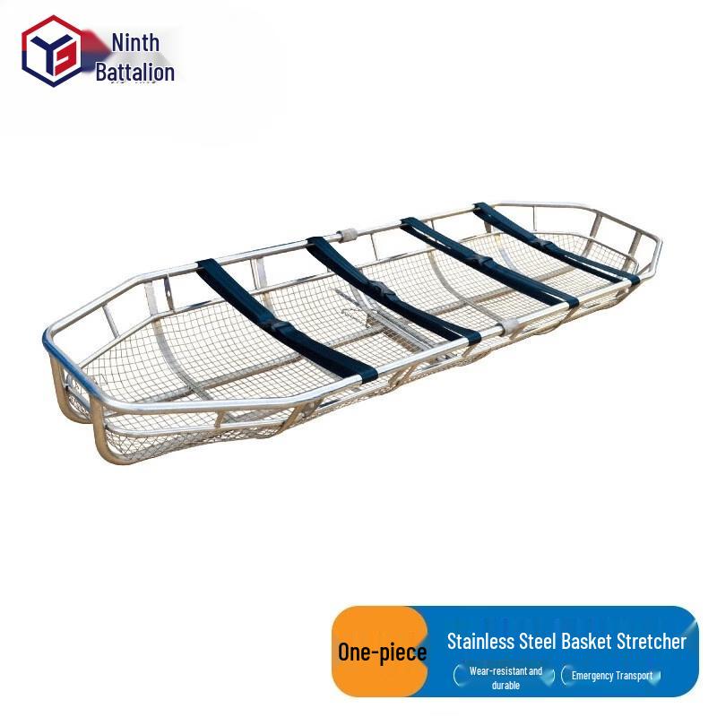 

Jiuying Stainless Steel Foldable Rescue Basket Stretcher