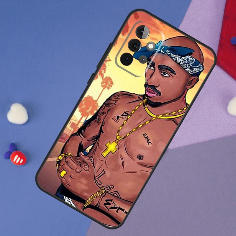 2Pac Hip Hop Singer Case For Samsung Galaxy A13 A16 A26 A36 A56 A06 A55 A35 A15 A54 A34 A14 A53 A12 A22 A32 A52