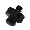 1 4 Inch To 3 8 Inch Male Threaded Screw Mount Adapter for Tripod Camera Cage Ball HeadBlack