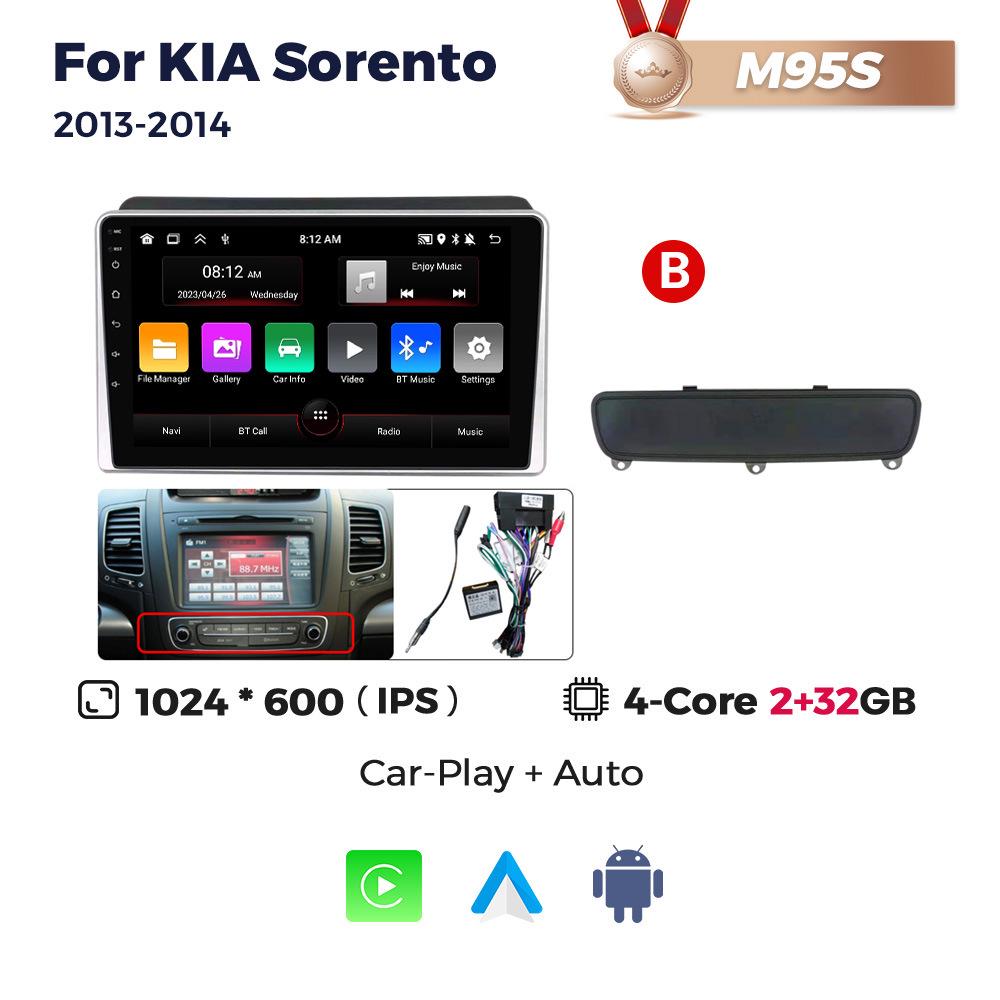 Android Navigation & CarPlay System for 2013-2014 KIA Sorento Central Control