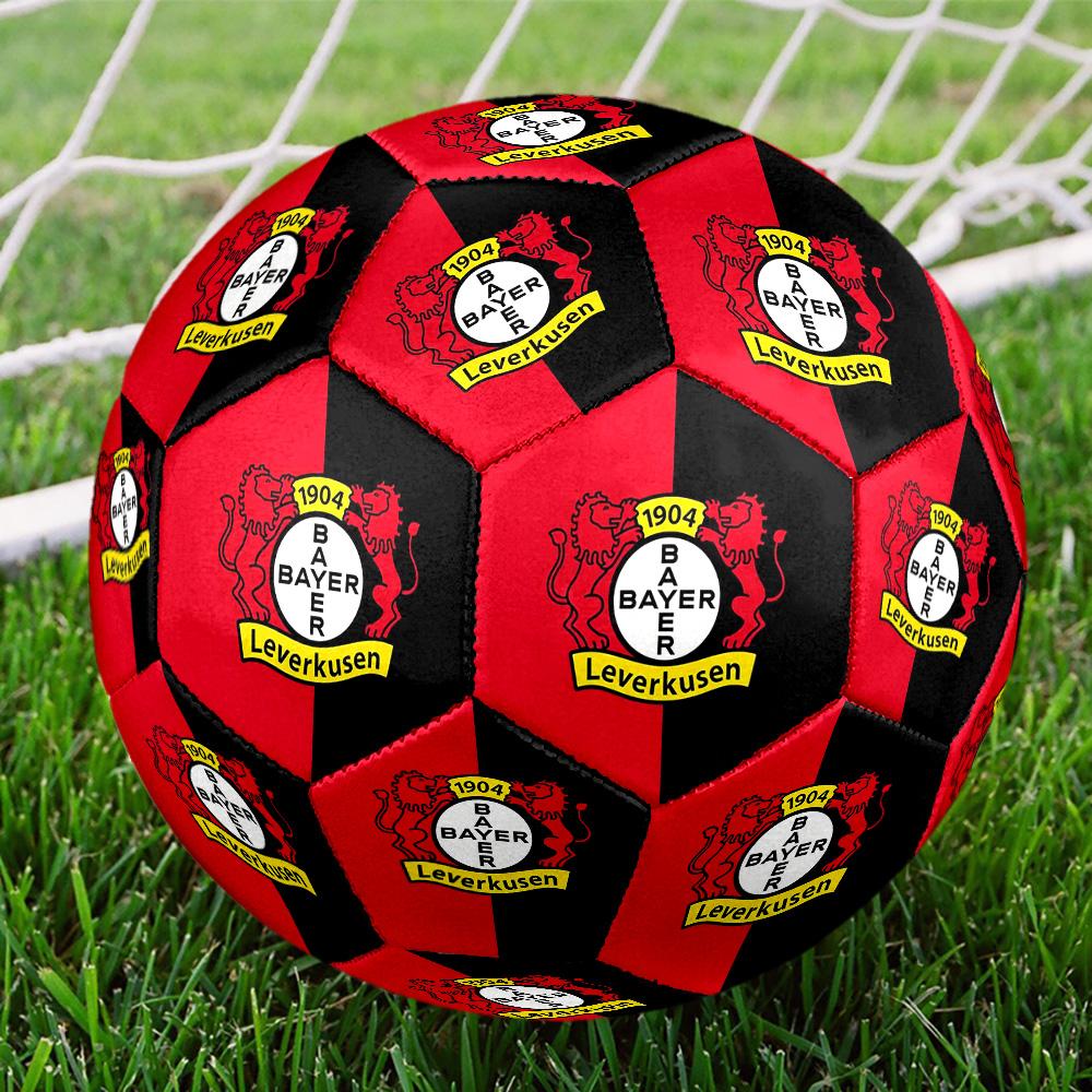 Leverkusen Germany  Indoor Soccer Ball Colorful All Ages Machine Stitched PVC Competition Ready Durable High-Bounce SIZE 5 Football.
