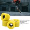 4PCS PU   Wheel Replacement Low Noise Multifunctional Land Surfboard Roller Casters