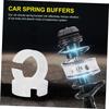 VINTORKY 2 piezas Amortiguador Tope de resorte Herramienta de amortiguación para coche Accesorios de modificación para coche Goma para coche