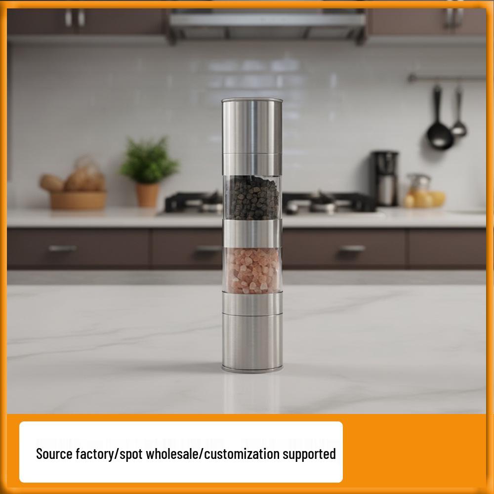 Stainless Steel Manual Pepper Grinder Kitchenware