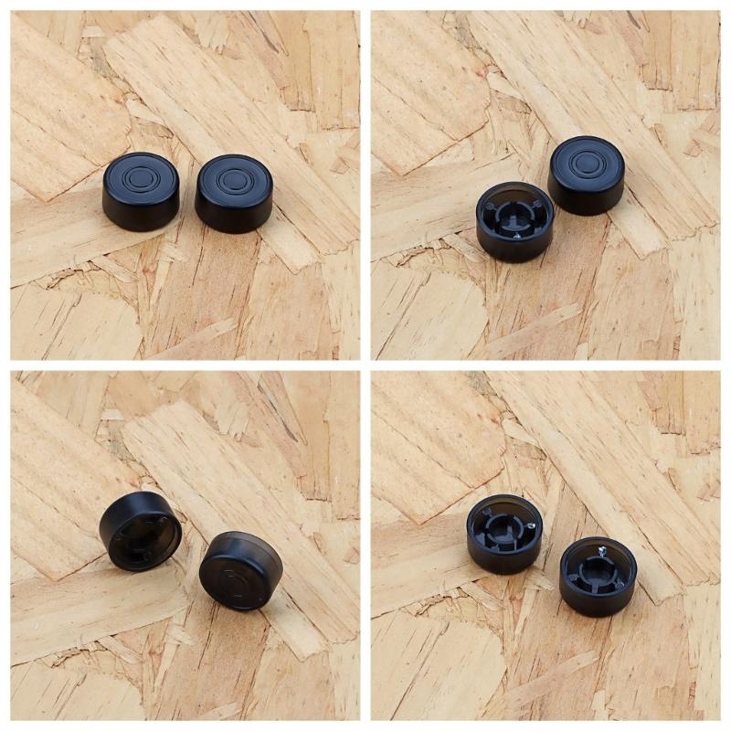 2Pcs Colorful Guitar Effect Pedal Footswitch Toppers, Guitar Foot Nail Effect Pedal Protections Caps Guitar Effect Part