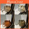 Style Water Bucket Shoulder Bag With Stitching Detailing For Women