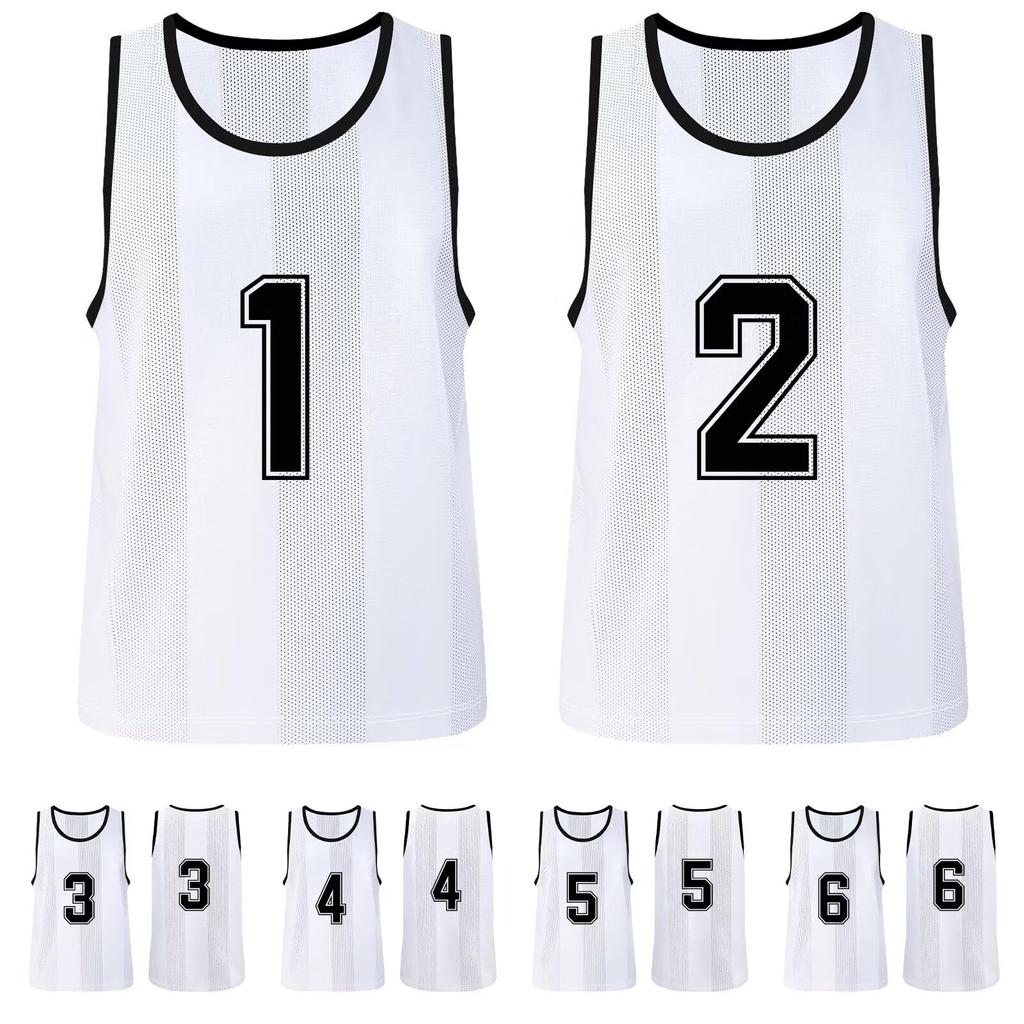 Αριθμημένη Φανέλα Ομάδας Για Αριθμούς Αθλήματα Αθλήματα Αθλήματα Τοπική Αυτοδιοίκηση Ένα Μέγεθος Ταιριάζει Σετ των 6 [Matunoki] Φανέλες, Γιλέκο, Αριθμός, Γιλέκο, Διχτυωτό, Ενήλικες,